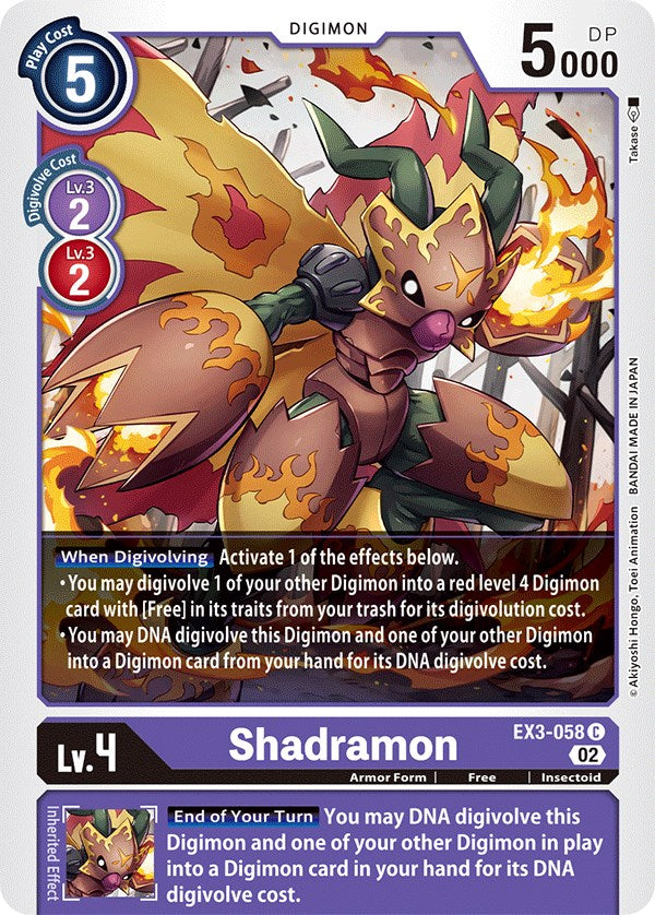 Shadramon [EX3-058] [Draconic Roar] | Red Riot Games CA