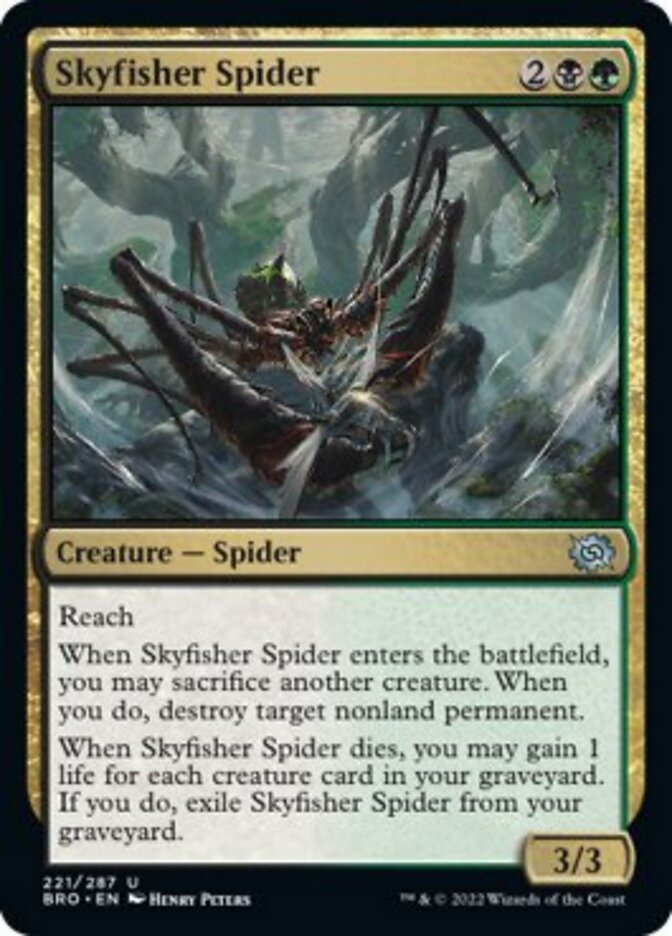 Skyfisher Spider [The Brothers' War] | Red Riot Games CA