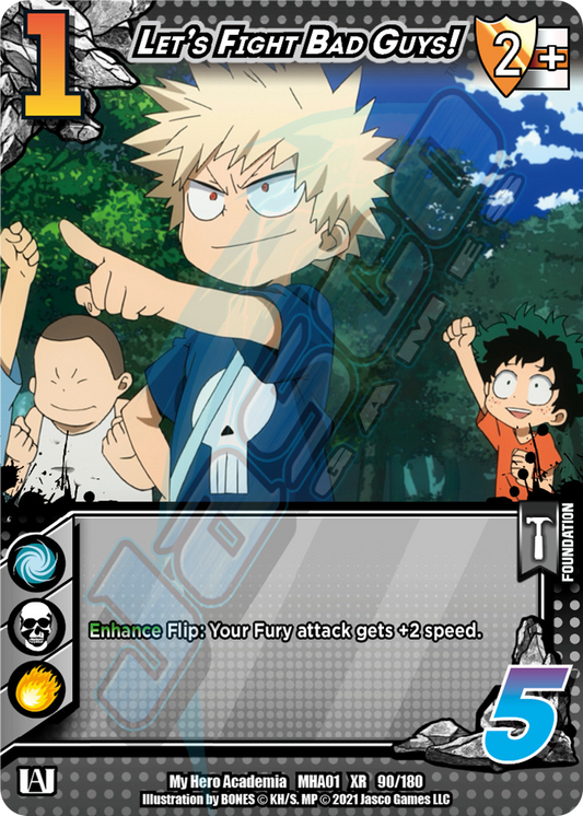 Let's Fight Bad Guys! (XR) (Unlimited) [Series 1]