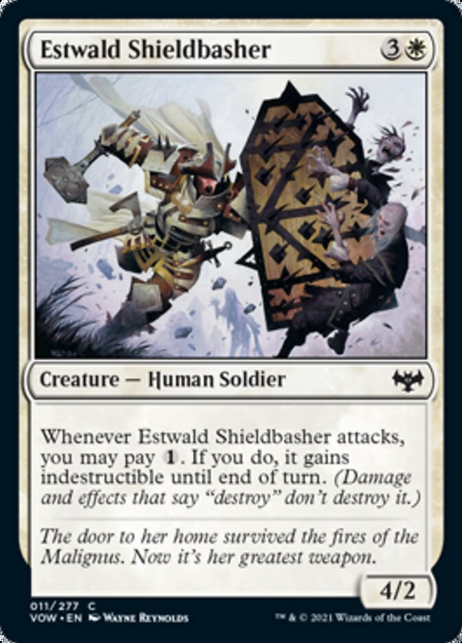 Estwald Shieldbasher [Innistrad: Crimson Vow] | Red Riot Games CA