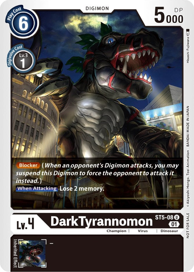 DarkTyrannomon [ST5-08] (Winner Pack X Record) [Starter Deck: Machine Black Promos] | Red Riot Games CA