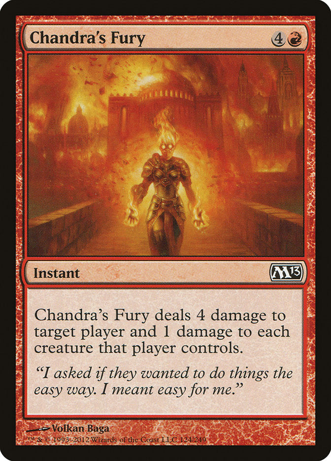 Chandra's Fury [Magic 2013] | Red Riot Games CA