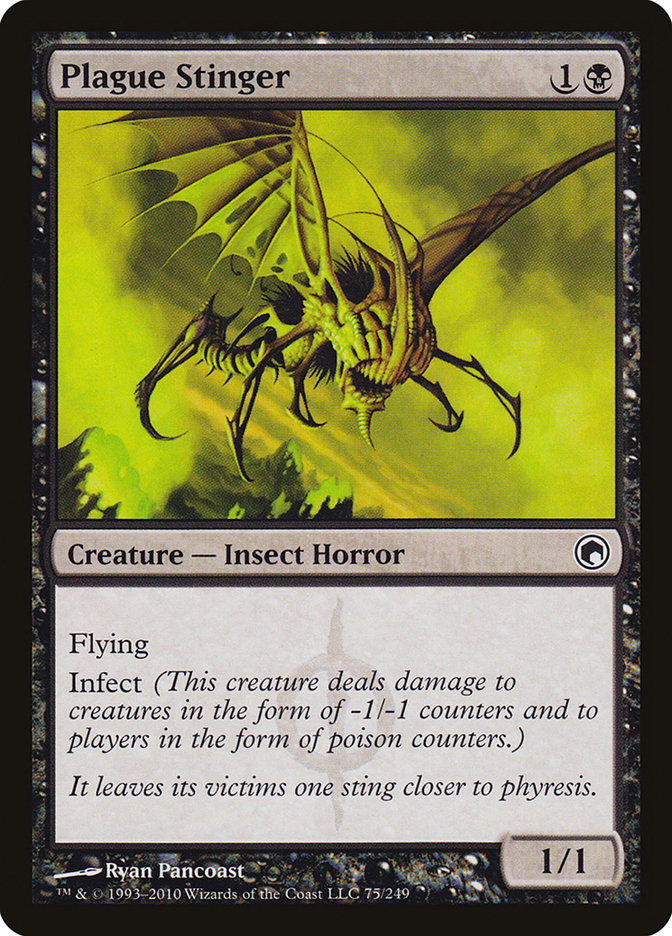 Plague Stinger [Scars of Mirrodin] | Red Riot Games CA
