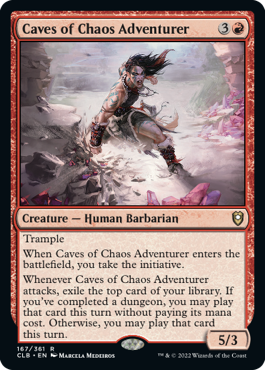 Caves of Chaos Adventurer [Commander Legends: Battle for Baldur's Gate] | Red Riot Games CA