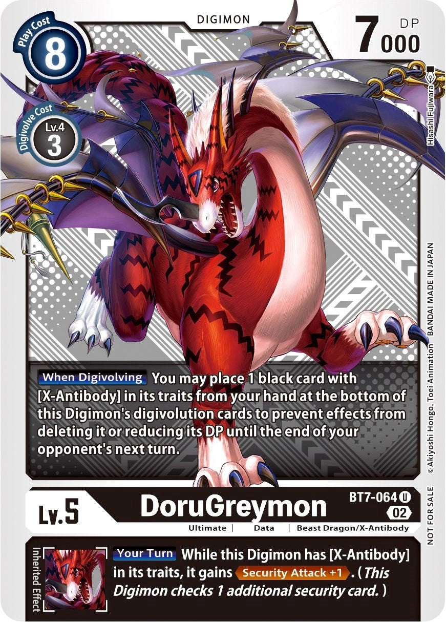 DoruGreymon [BT7-064] (Winner Pack Xros Encounter) [Next Adventure Promos] | Red Riot Games CA