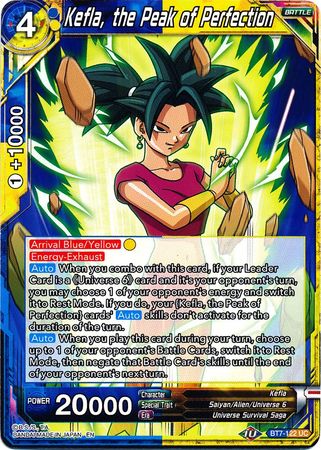 Kefla, the Peak of Perfection (BT7-122) [Assault of the Saiyans] | Red Riot Games CA