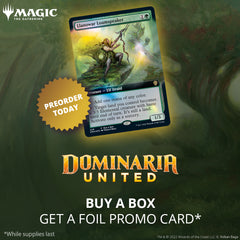 DOMINARIA UNITED - ENGLISH COLLECTOR BOOSTER BOX | Red Riot Games CA