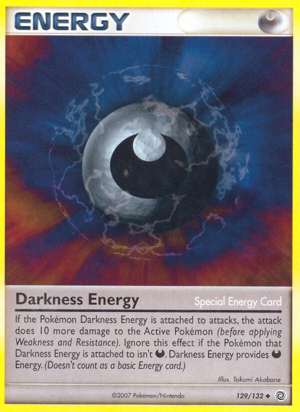 Darkness Energy (129/132) [Diamond & Pearl: Secret Wonders] | Red Riot Games CA