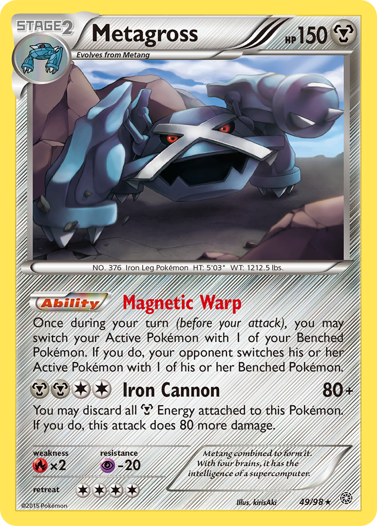 Metagross (49/98) [XY: Ancient Origins] | Red Riot Games CA