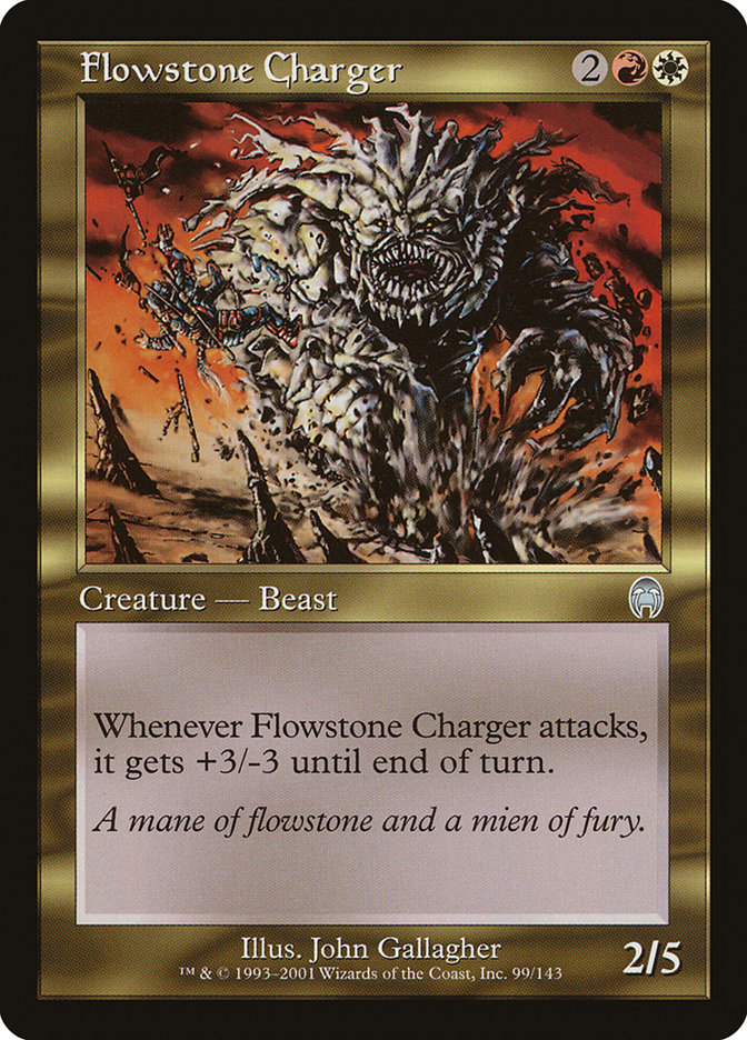 Flowstone Charger [Apocalypse] | Red Riot Games CA