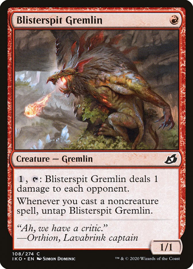 Blisterspit Gremlin [Ikoria: Lair of Behemoths] | Red Riot Games CA