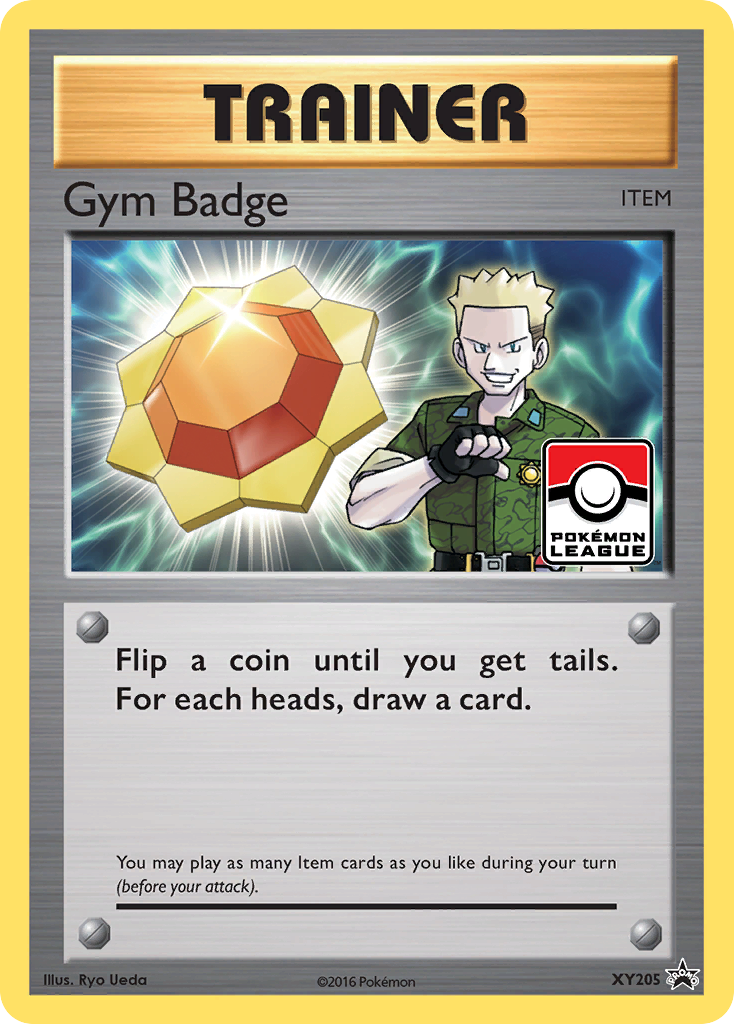 Gym Badge (XY205) (Lt. Surge) [XY: Black Star Promos] | Red Riot Games CA