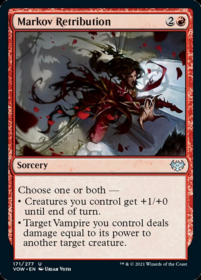 Markov Retribution [Innistrad: Crimson Vow] | Red Riot Games CA