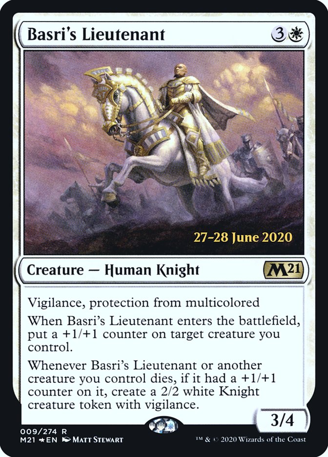 Basri's Lieutenant [Core Set 2021 Prerelease Promos] | Red Riot Games CA