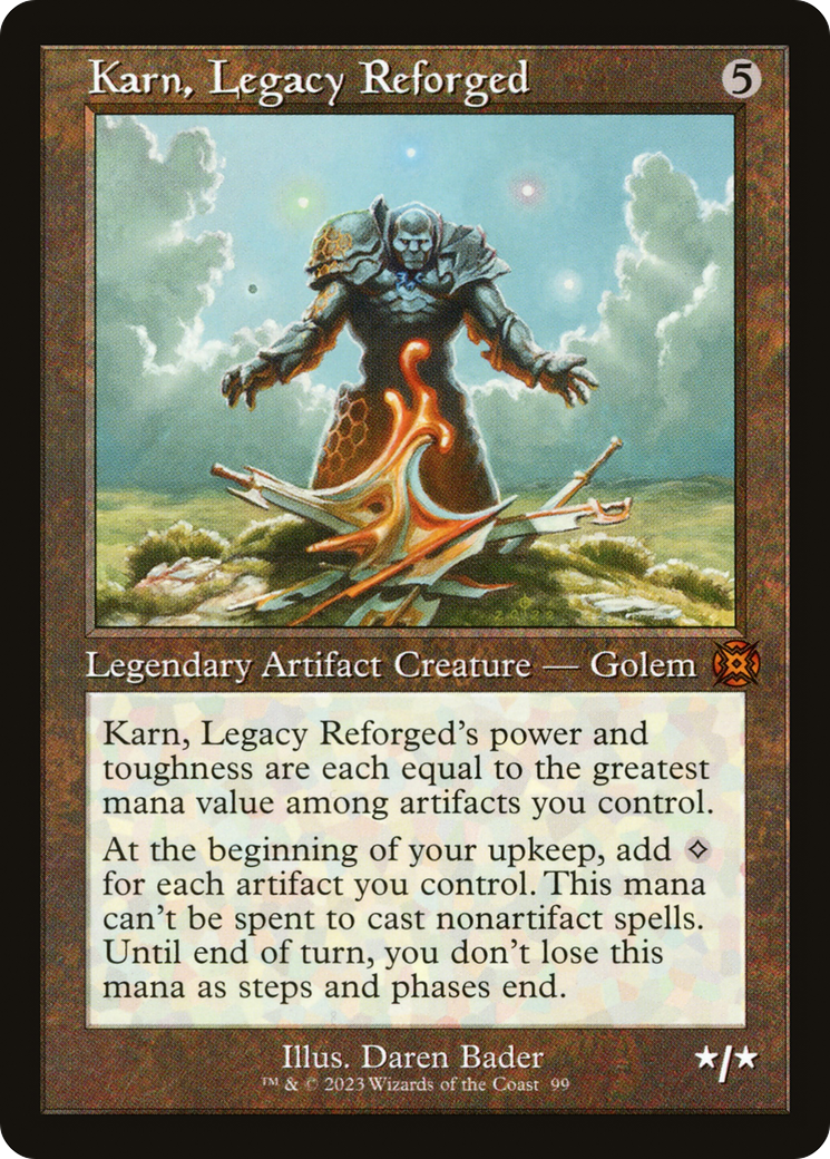 Karn, Legacy Reforged (Retro) [March of the Machine: The Aftermath] | Red Riot Games CA