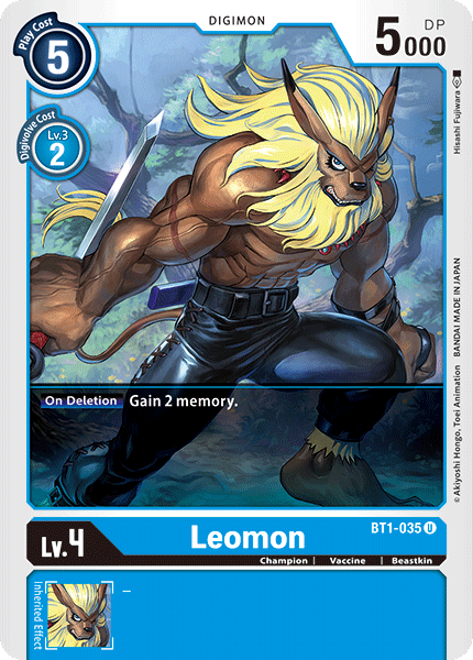 Leomon [BT1-035] [Release Special Booster Ver.1.0] | Red Riot Games CA