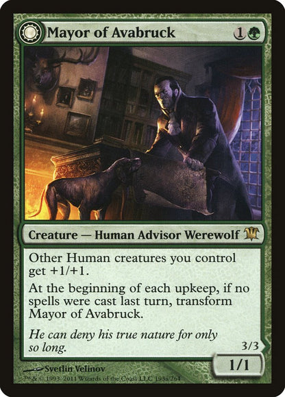 Mayor of Avabruck // Howlpack Alpha [Innistrad]