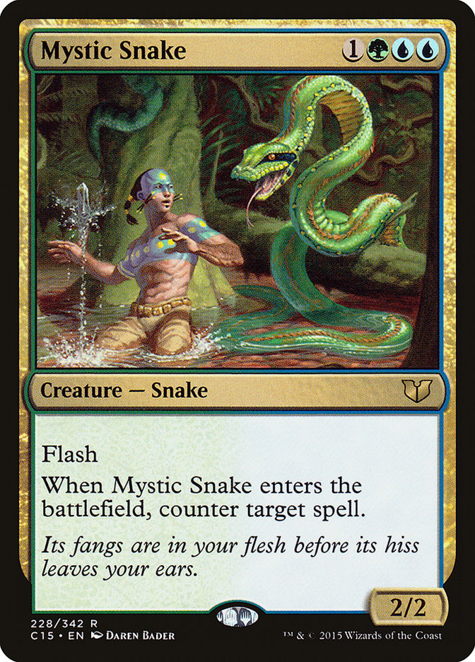 Mystic Snake [Commander 2015] | Red Riot Games CA