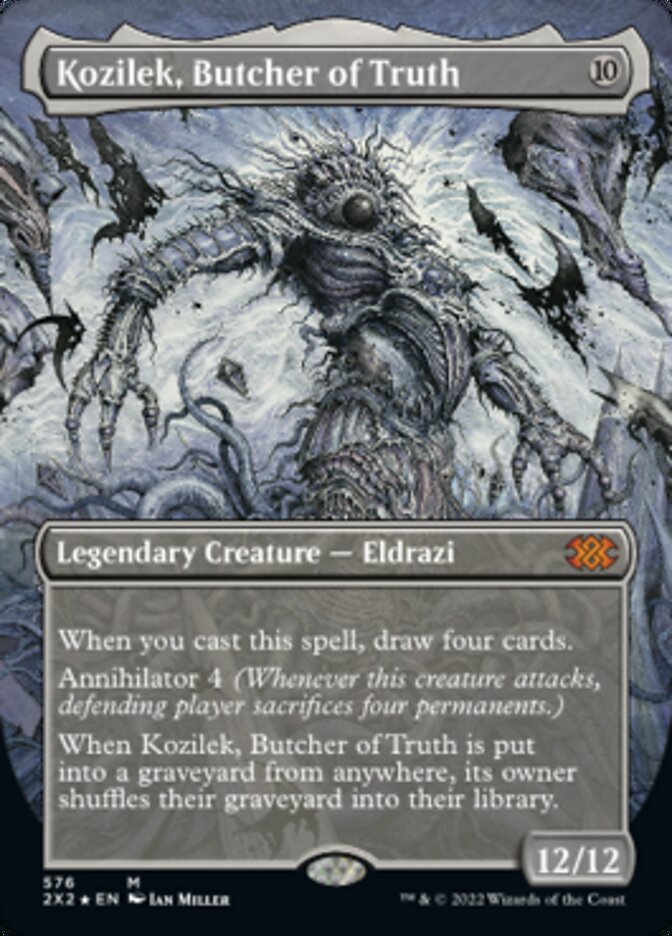 Kozilek, Butcher of Truth (Textured Foil) [Double Masters 2022] | Red Riot Games CA