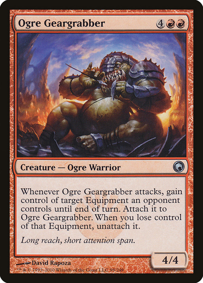 Ogre Geargrabber [Scars of Mirrodin] | Red Riot Games CA