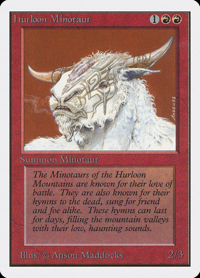 Hurloon Minotaur [Unlimited Edition] | Red Riot Games CA