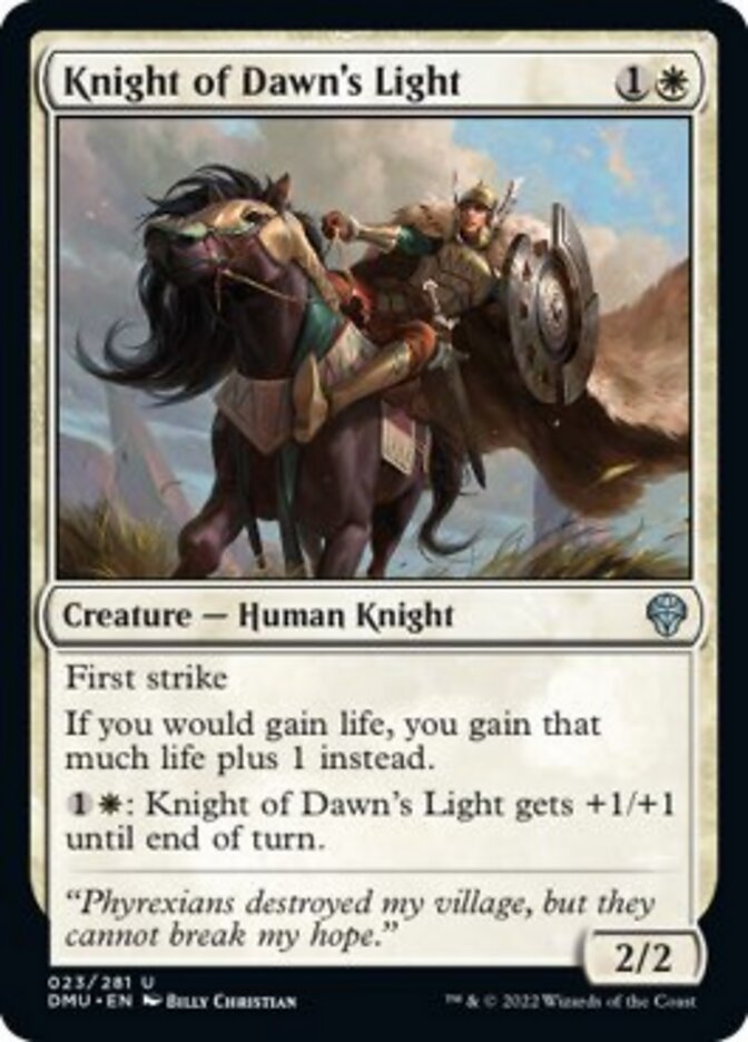 Knight of Dawn's Light [Dominaria United] | Red Riot Games CA