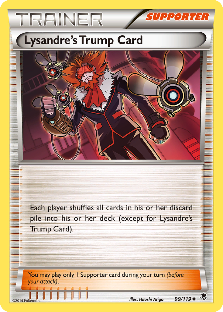 Lysandre's Trump Card (99/119) [XY: Phantom Forces] | Red Riot Games CA