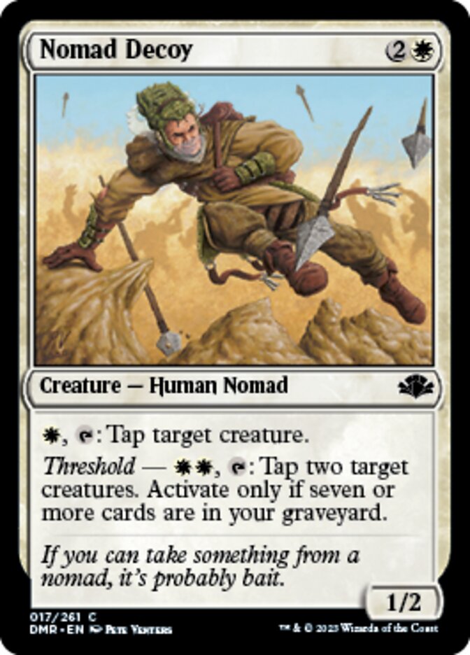 Nomad Decoy [Dominaria Remastered] | Red Riot Games CA