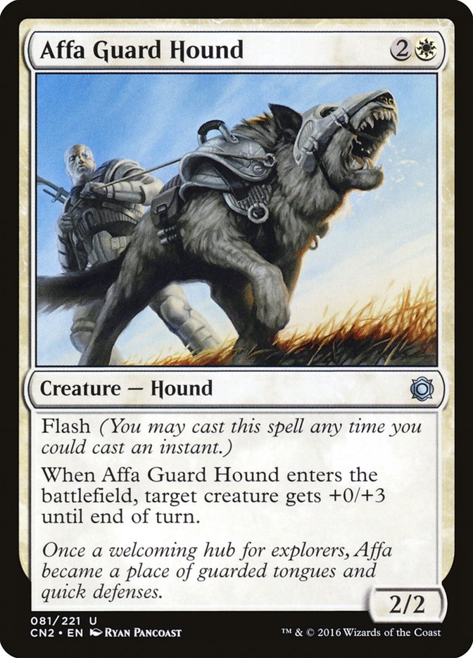 Affa Guard Hound [Conspiracy: Take the Crown] | Red Riot Games CA