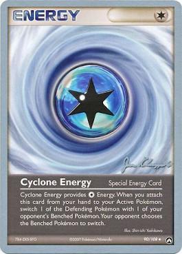 Cyclone Energy (90/108) (Psychic Lock - Jason Klaczynski) [World Championships 2008] | Red Riot Games CA