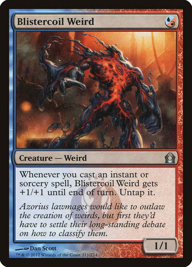 Blistercoil Weird [Return to Ravnica] | Red Riot Games CA