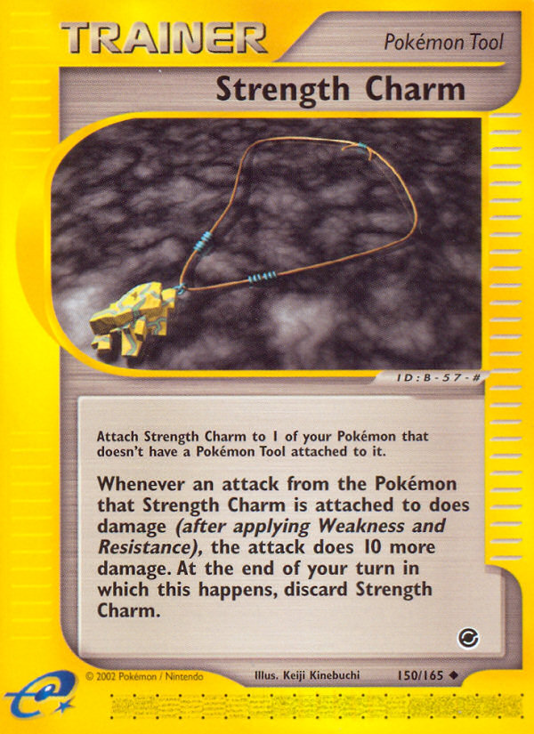 Strength Charm (150/165) [Expedition: Base Set] | Red Riot Games CA