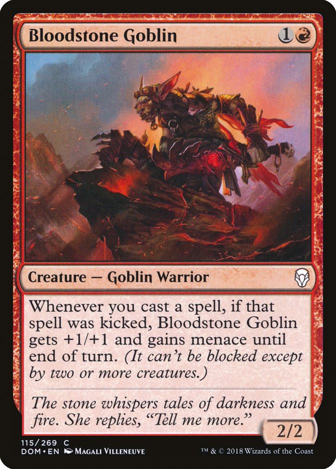 Bloodstone Goblin [Dominaria] | Red Riot Games CA