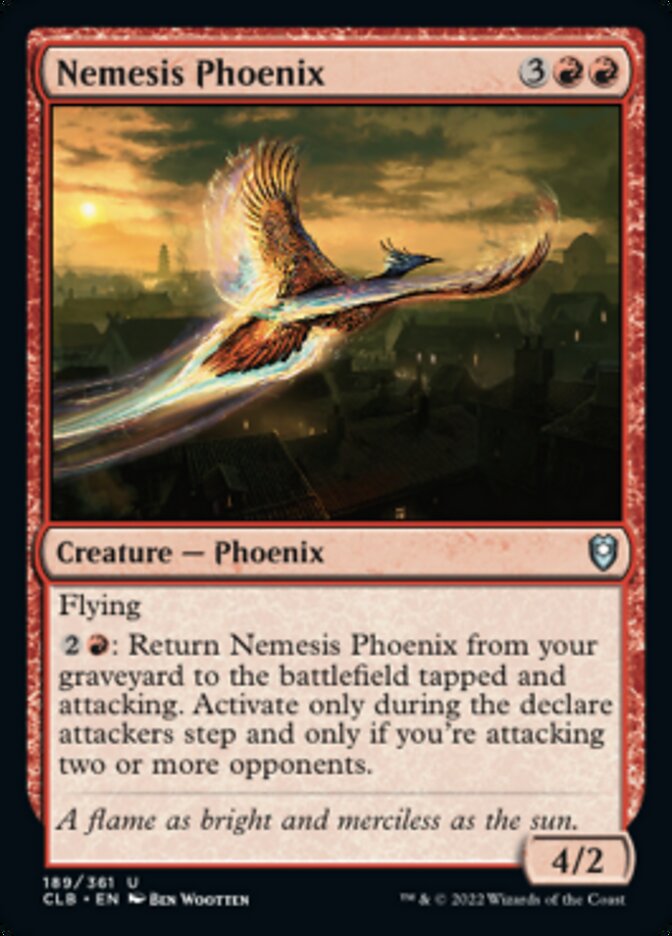 Nemesis Phoenix [Commander Legends: Battle for Baldur's Gate] | Red Riot Games CA