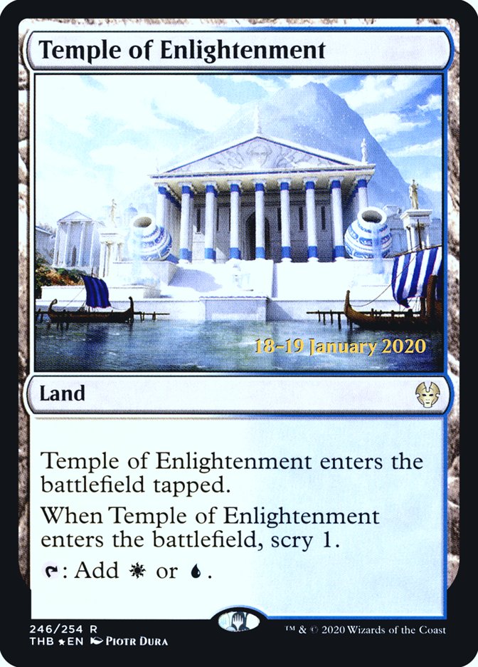 Temple of Enlightenment [Theros Beyond Death Prerelease Promos] | Red Riot Games CA