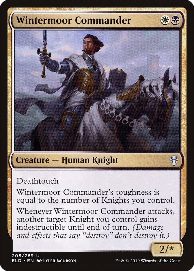 Wintermoor Commander [Throne of Eldraine] | Red Riot Games CA