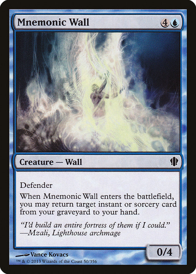 Mnemonic Wall [Commander 2013] | Red Riot Games CA