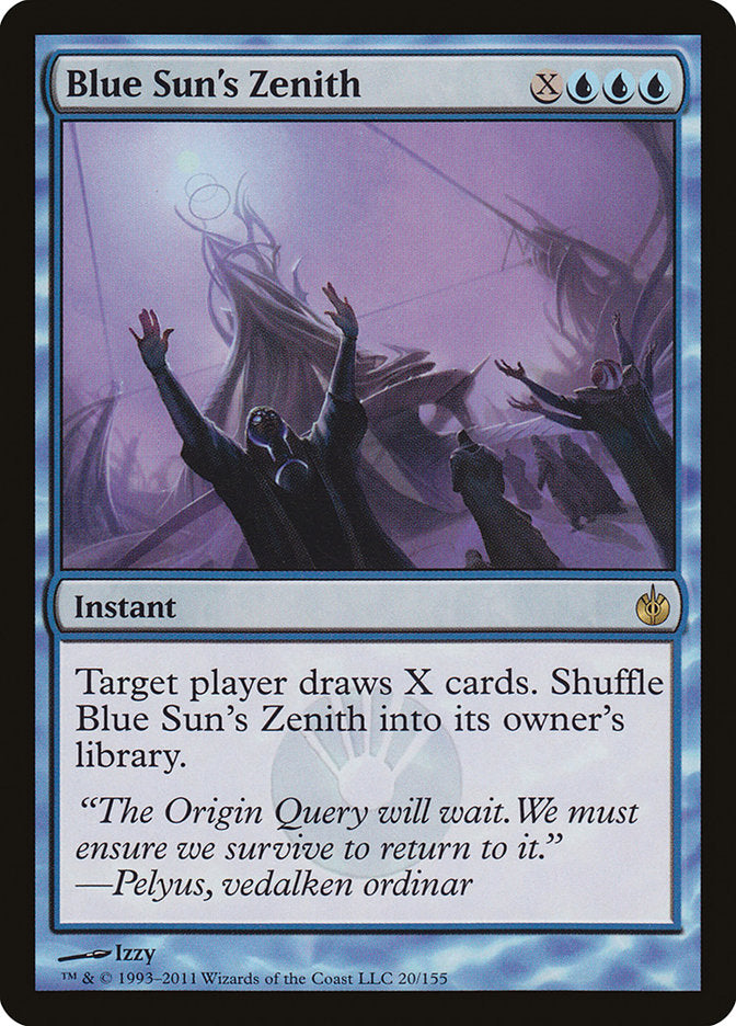 Blue Sun's Zenith [Mirrodin Besieged] | Red Riot Games CA