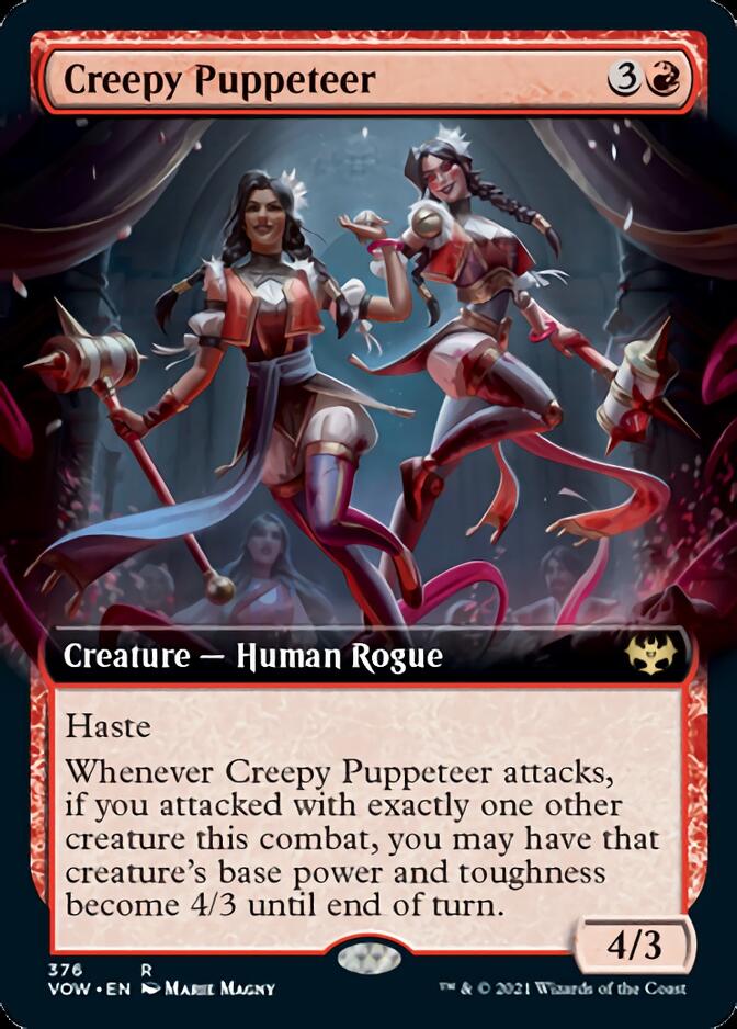 Creepy Puppeteer (Extended Art) [Innistrad: Crimson Vow] | Red Riot Games CA