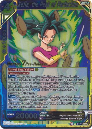 Kefla, the Peak of Perfection (BT7-122_PR) [Assault of the Saiyans Prerelease Promos] | Red Riot Games CA