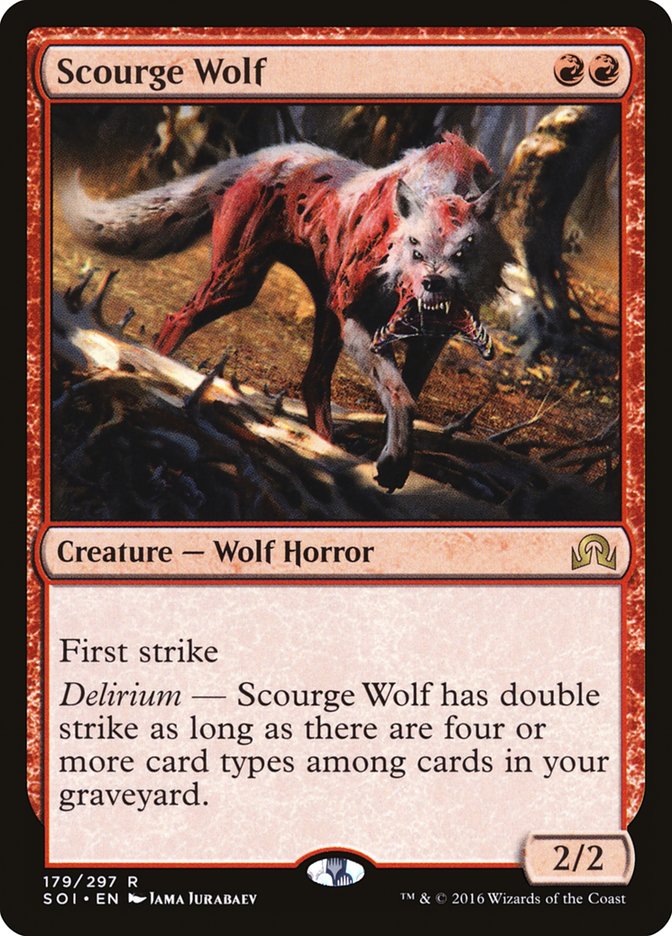 Scourge Wolf [Shadows over Innistrad] | Red Riot Games CA