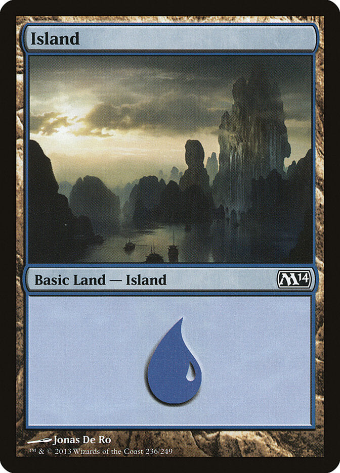 Island (236) [Magic 2014] | Red Riot Games CA