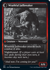 Weary Prisoner // Wrathful Jailbreaker [Innistrad: Double Feature] | Red Riot Games CA