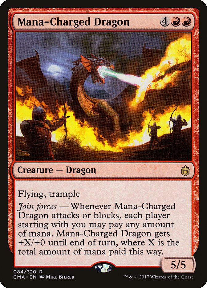 Mana-Charged Dragon [Commander Anthology] | Red Riot Games CA