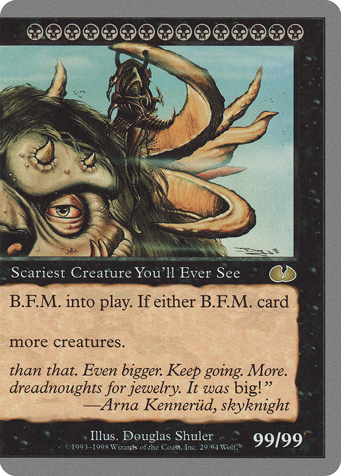 B.F.M. (Big Furry Monster) (29/94) [Unglued] | Red Riot Games CA