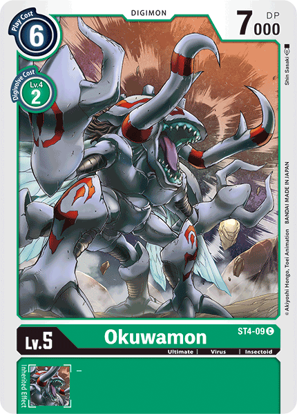 Okuwamon [ST4-09] [Starter Deck: Giga Green] | Red Riot Games CA