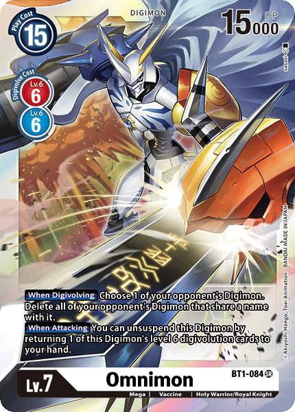 Omnimon [BT1-084] [Release Special Booster Ver.1.0] | Red Riot Games CA