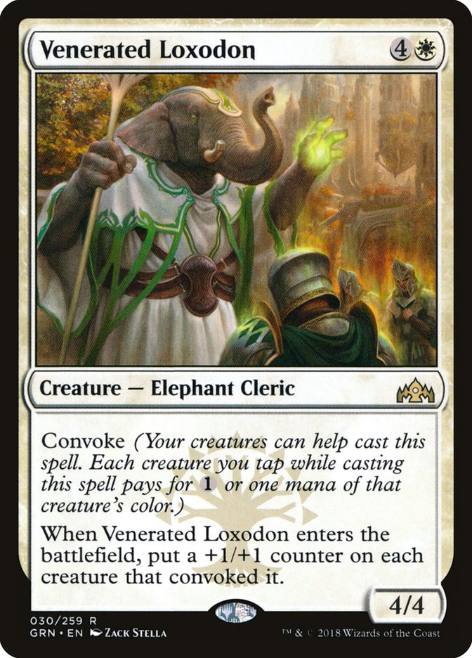 Venerated Loxodon [Guilds of Ravnica] | Red Riot Games CA