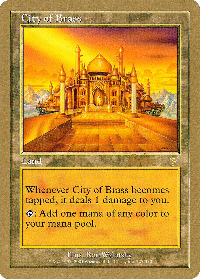 City of Brass (Brian Kibler) [World Championship Decks 2002] | Red Riot Games CA