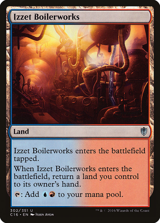 Izzet Boilerworks [Commander 2016] | Red Riot Games CA